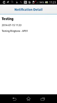 Alertpage Mobile android App screenshot 1