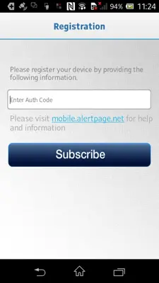 Alertpage Mobile android App screenshot 3